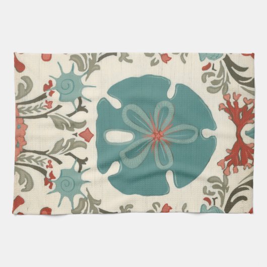 沿岸ダマスクII キッチンタオル (横)