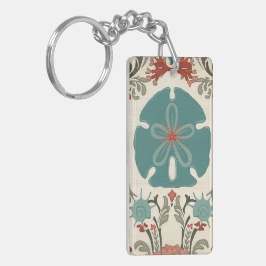 沿岸ダマスクII キーホルダー (正面左)