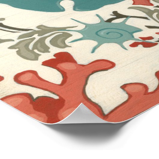 沿岸ダマスクII ポスター (角)