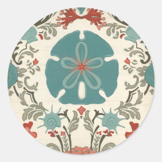 沿岸ダマスクII ラウンドシール (正面)