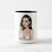 沿岸チャームマグ ツートーンマグカップ (中央)