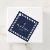 沿岸チャーム:青と白の航海の海馬 フェイバータグ (インサイチュ)