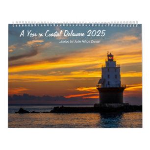 沿岸デラウェア暦2025 カレンダー