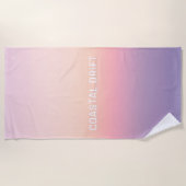 沿岸ドリフト ビーチタオル (正面)