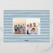 沿岸ノエル |クリスマスフォト 箔シーズンカード (裏面)