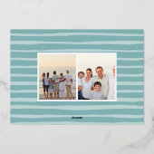 沿岸ノエル |クリスマスフォト 箔シーズンカード (裏面)