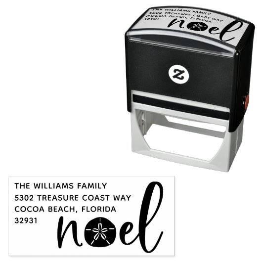 沿岸ノエル |差出人住所 セルフインキングスタンプ (インサイチュ)