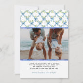 沿岸ノエル | 沿岸エレガントのクリスマス写真 シーズンカード (裏面)