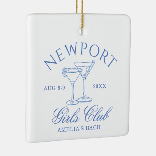 沿岸バチェロレッテウィークエンドガールズクラブ セラミックオーナメント (右)