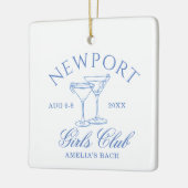 沿岸バチェロレッテウィークエンドガールズクラブ セラミックオーナメント (左)