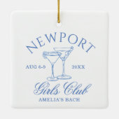 沿岸バチェロレッテウィークエンドガールズクラブ セラミックオーナメント (裏面)