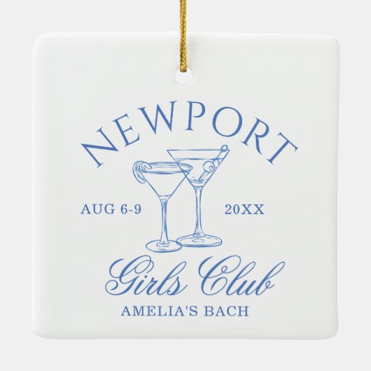 沿岸バチェロレッテウィークエンドガールズクラブ セラミックオーナメント (裏面)