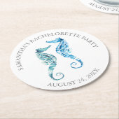 沿岸バチェロレッテシーホース ラウンドペーパーコースター (アングル)