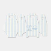 沿岸バチェロレッテモダンカクテルパーティーブルー フェイバーボックス (折り畳みなし)