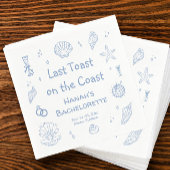 沿岸バチェロレッテ スタンダードカクテルナプキン