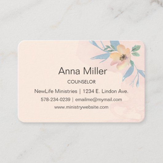 沿岸バラ相談部 名刺 (正面)