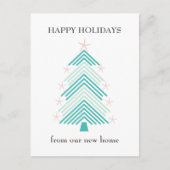 沿岸ヒトデフォークアートクリスマスツリー移動 案内ポストカード (正面)