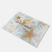 沿岸ヒトデプリント ドアマット (アングル)