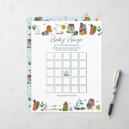 沿岸ビンゴ航海のベビーシャワーゲーム