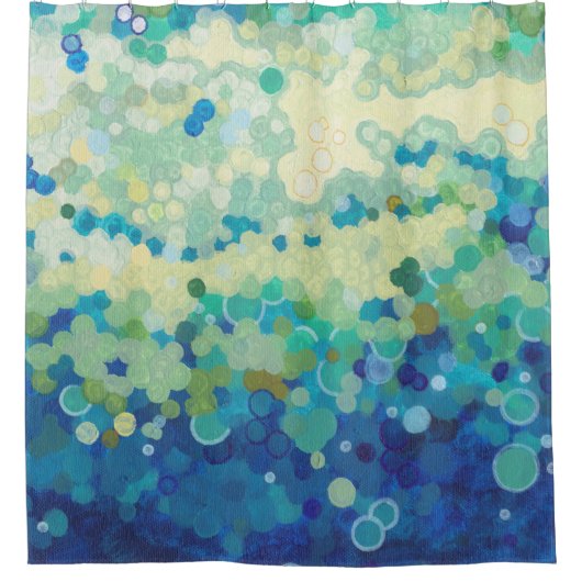 沿岸ビーチの航海のな装飾のシャワー・カーテンJuul シャワーカーテン (正面)