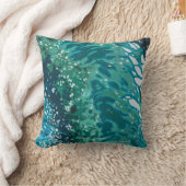 沿岸ビーチはJuulによって装飾の枕を振ります クッション (ブランケット)