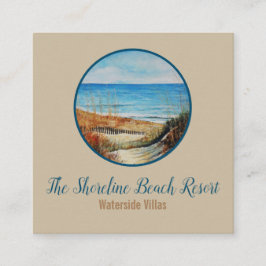 沿岸ビーチアートバケーションレンタル スクエア名刺