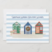 沿岸ビーチウォームウィーズビーチハッツホリデイ シーズンカード (正面)