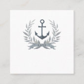 沿岸ビーチオンライン出欠 スクエア名刺 (正面)