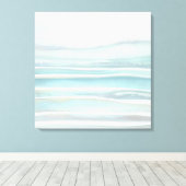 沿岸ビーチキャンバス印刷 キャンバスプリント (インサイチュ (ウッドフロア))