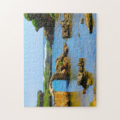 沿岸ビーチグアム。 ジグソーパズル (縦)