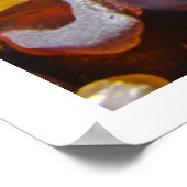 沿岸ビーチシーガラアートプリントシーグラスギフト ポスター (角)