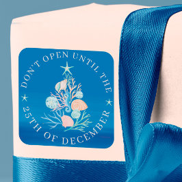 沿岸ビーチシーシェルはクリスマスまで開かない ラウンドシール