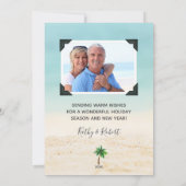 沿岸ビーチシーズ&グリーティングクリスマス2写真 シーズンカード (裏面)