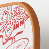 沿岸ビーチタウントイレシーサイド航海のパッター ピックルボールラケット (左詳細)