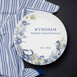 沿岸ビーチハウスマリンライフパーソナライズされたエスト。 カッティングボード