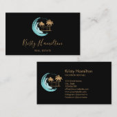 沿岸ビーチハウスB'Bエテ実在ート不動産仲介業者 名刺 (正面/裏面)