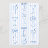 沿岸ビーチバチェロレッテ新郎新婦ゲーム エンクロージャーカード (裏面)