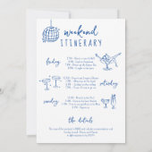 沿岸ビーチバチェロレッテ週末 招待状 (裏面)