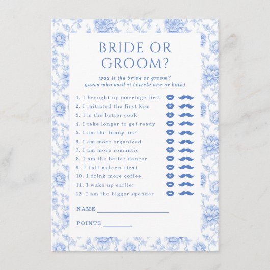 沿岸ビーチバッハフローラ新婦または新郎ゲーム エンクロージャーカード (正面)