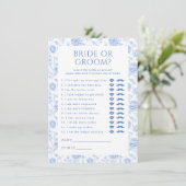 沿岸ビーチバッハフローラ新婦または新郎ゲーム エンクロージャーカード (スタンド正面)