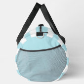 沿岸ビーチヴィー航海のブストライプモノグラムの ダッフルバッグ (右)