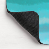 沿岸ビーチ塩辛い波オンターコイズ マウスパッド (コーナー)