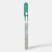 沿岸ビーチ波オンサンドモノグラム Case-Mate iPhoneケース (裏面 / 左)