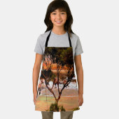 「沿岸ホップ:油の海岸のカンガルー」 エプロン (インサイチュ)