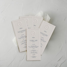 沿岸ボートホイールフェイクエンボスフォーマル結婚ズ メニュー