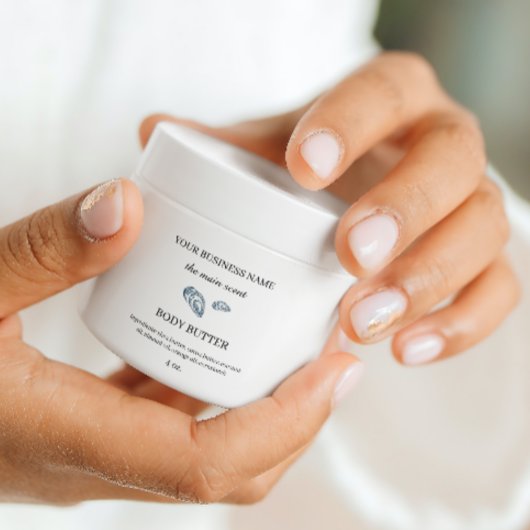 沿岸ミニマル体バター化粧品包装 スクエアシール