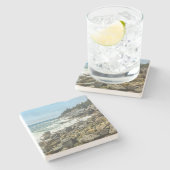 沿岸メイン岩石海岸線 ストーンコースター (横)