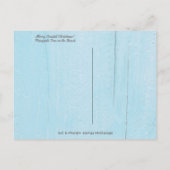 沿岸メリークリスマスパイナップルツリーのビーチ ポストカード (裏面)