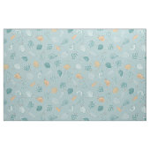 沿岸モダンスタイル貝殻模様マリーン ファブリック (ファットクウォーター)