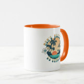 沿岸モダンビーチママかわいい引用文 マグカップ (正面右)